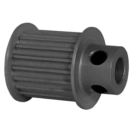 B&B Manufacturing 19-3P15-6FA3, Timing Pulley, Aluminum, Clear Anodized 19-3P15-6FA3